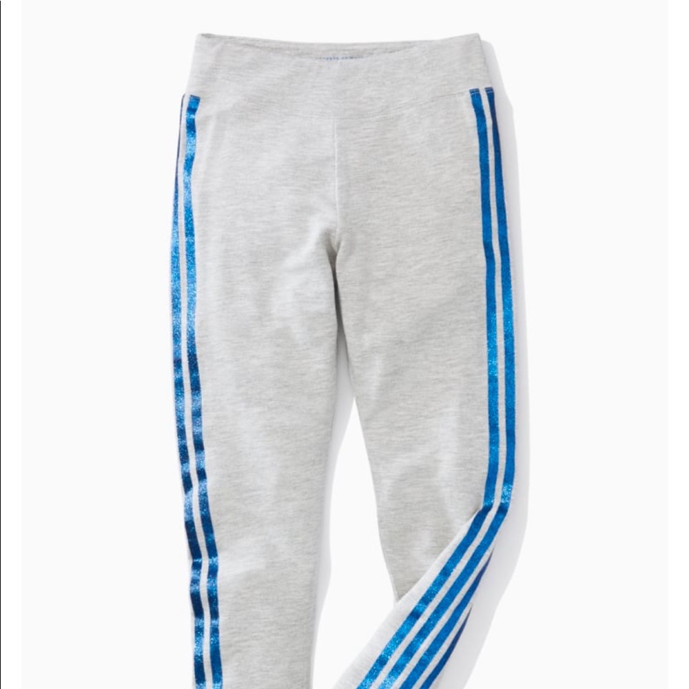 *NWT* Rockets of Awesome Glitter Side Stripe Leggings